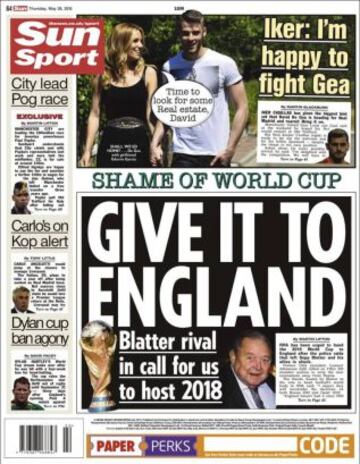 Portadas de la prensa deportiva