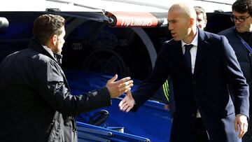 Zidane: del naufragio del derbi a sacarle 12 puntos a Simeone