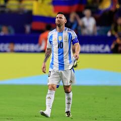 Messi abandona la final de Copa América por lesión