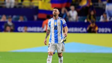 Messi, tampoco con Argentina