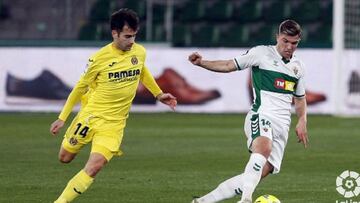 Sigue el partido entre Elche vs Villarreal en directo, partido de la jornada 22 de LaLiga Santander que se juega a las 18:30 horas en el Martínez Valero.