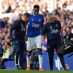 Everton: “Yerry Mina sufre lesión de ligamentos de tobillo”