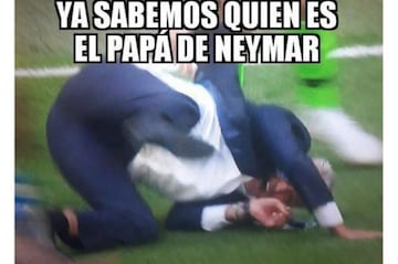 Los mejores memes sobre los clavados de Neymar