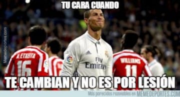 Cristiano y Casemiro se roban los memes del Athletic-Madrid