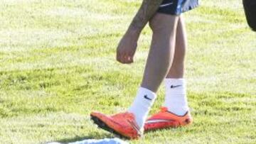 ENTRENAMIENTO ATLETICO DE MADRID.  MANDZUKIC