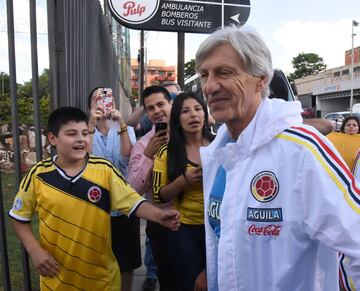 Pékerman en la semana previa al juego ante Paraguay por Eliminatorias al Mundial 2018.