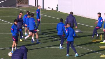 El Atlético prepara el duelo liguero ante el Levante