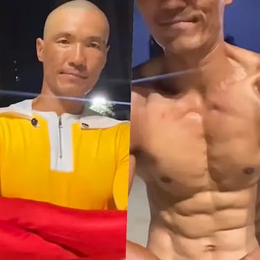 Así es el ‘One Punch Man’ real, sigue el entrenamiento del anime y su cambio físico es radical