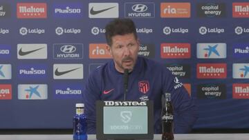 Simeone y la Copa: "En los últimos años no hemos estado a la altura"