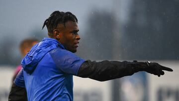 Duván Zapata, delantero colombiano de Atalanta