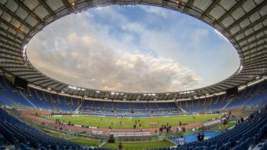 Panorámica del Estadio Olímpico de Roma.