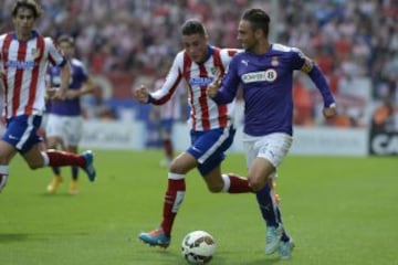 Sergio García con el balón. 
