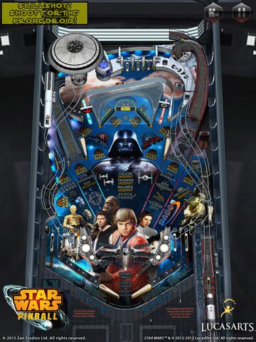 Captura de pantalla - Star Wars Pinball (IPH)