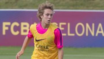 El internacional croata del FC Barcelona B Alen Halilovic 