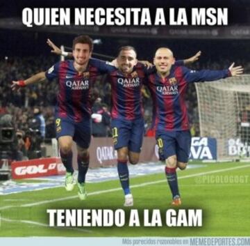 Mascherano, André Gomes y Alcácer protagonistas de los memes más divertidos