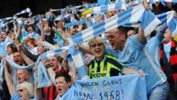 Los aficionados del Manchester City verán recompensados su fidelidad cin un descuento de 10 libras en el precio de la entrada ante el Madrid.