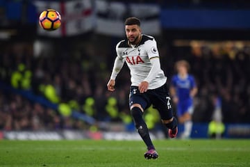 Kyle Walker in action for Tottenham last season