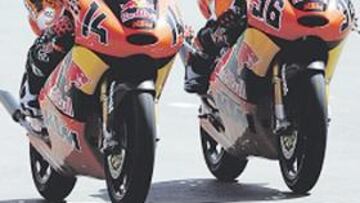 <b>POR POCO. </b>Gabor ganó a Mika en la misma línea de meta.