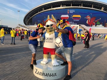 Los hinchas con la Selección: ¡Ante Polonia hay unión!