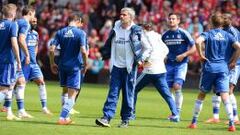 Mourinho reservó titulares en Anfield pensando en el Atlético