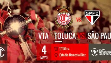 Toluca vs Sao Paulo (3 - 1) Resumen del encuentro y goles