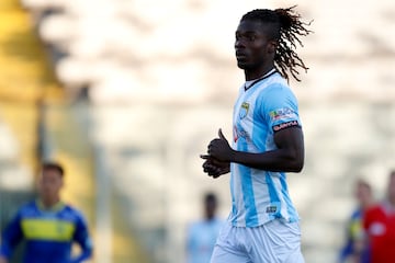 Futbol, Magallanes vs Barnechea.
Quinta fecha, campeonato de Primera B 2020.
El jugador de Barnechea Ricardo Ade es fotografiado durante el partido de primera division B contra Magallanes disputado en el estadio Monumental de Santiago, Chile.
31/08/2020
Andres Pina/Photosport

Football, Magallanes vs Barnechea.
5th date, 2020 National B Championship.
Magallanes player Ricardo Ade is pictured during the B division match against Barnechea held at the Monumental stadium in Santiago, Chile.
31/08/2020
Andres Pina/Photosport