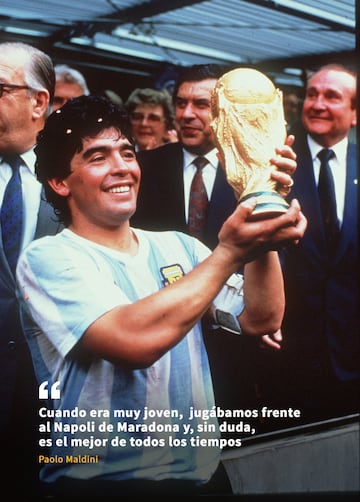 Maradona cumple 58 años: repasamos las mejores frases que le han dedicado
