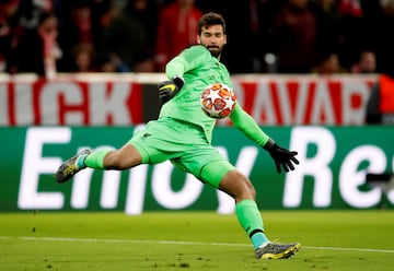 Portero del Liverpool