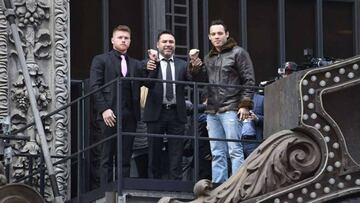 Canelo y Julio César Chavez.