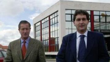 <b>PLANIFICANDO. </b>Vega-Arango y Gracía Amado ya preparan la plantilla de la próxima campaña.