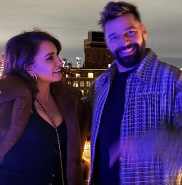 Ricky Martin y Penélope Cruz.