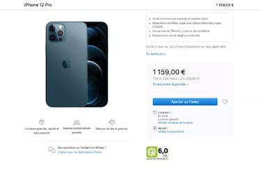 Apple te dirá lo difícil que es reparar tu iPhone antes de comprarlo