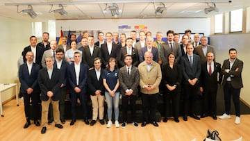 Foto de familia del acto de ADESP en el CSD.