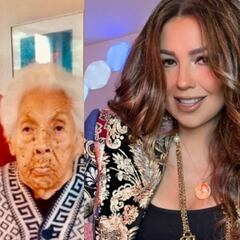 Laura Zapata le manda mensaje a Thalía sobre el estado de salud de su abuela