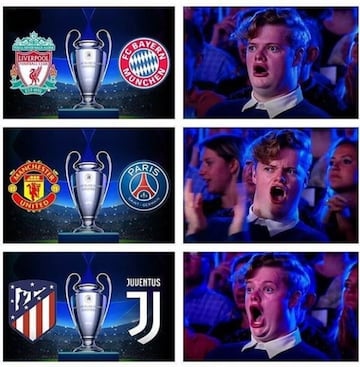 Champions League draw: the best of the memes