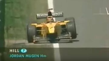 Damon Hill, en el GP de Canadá 1999.