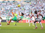 El Cucho volvió después de poco más de un mes lesionado.