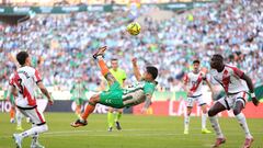 El Cucho vuelve y Betis apenas empata con Rayo Vallecano