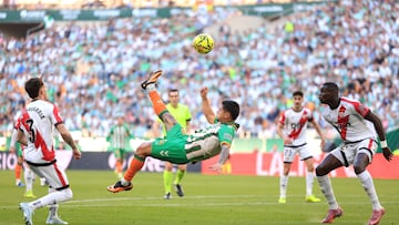 Betis enfrentó a Rayo Vallecano por LaLiga en casa.