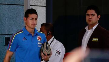 James takes to Twitter amid Real Madrid anger with Colombia