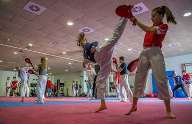 El Hankuk: una f¨¢brica de medallas para el taekwondo