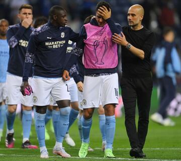 Rodri y Guardiola.