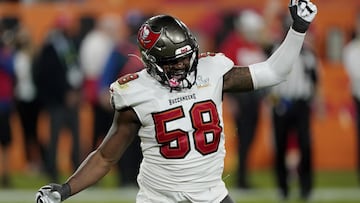 Junto a Lavonte David, fue uno de los defensivos estelares de Tampa Bay en la campaña de Super Bowl.
