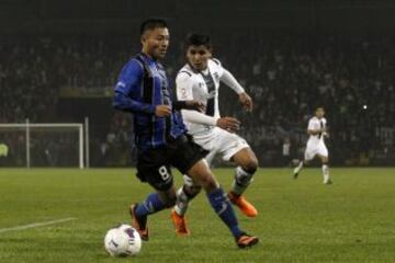 La lluvia que cayó en Talcahuano casi impide la realización del partido. Igual pudieron jugar en el CAP.