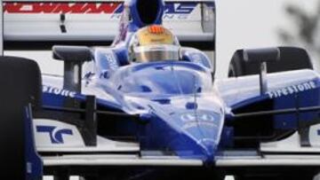 <b>A POR TODAS. </b>Oriol Serviá intentará ganar las 500 Millas al volante del monoplaza del equipo Newman-Haas.