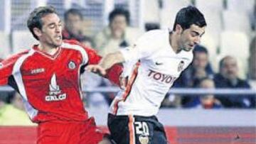 <b>DE IDA Y VUELTA. </b>Albiol jugó un año cedido en el Getafe y regresó a Valencia.