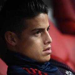Los motivos que colocan a James fuera del Bayern