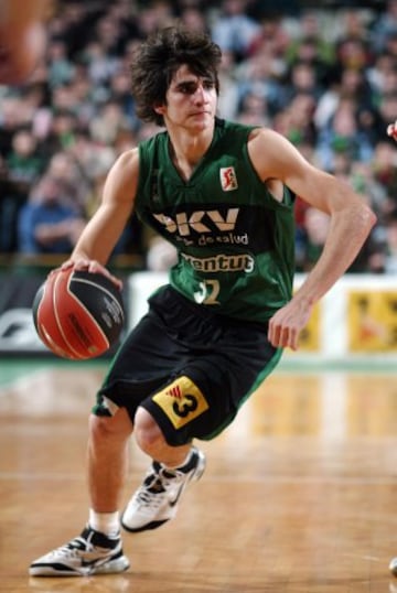 Ricky Rubio jugó con el Joventut de Badalona desde 2005 al 2009.