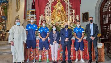 Ofrenda floral a la Virgen de Candelaria