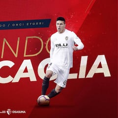 Facundo Roncaglia, nuevo fichaje para la defensa de Osasuna